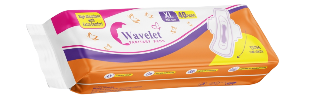 WAVELET SANITARY PADS