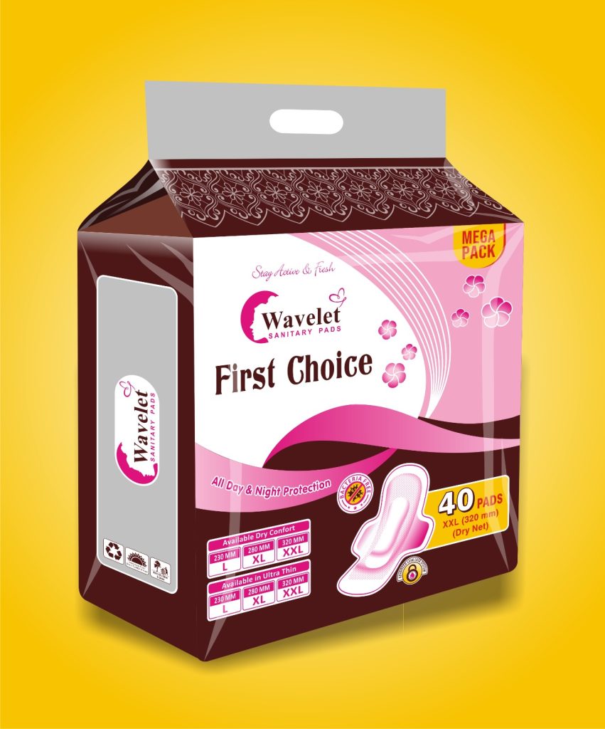 first choice 40 sanitary pads